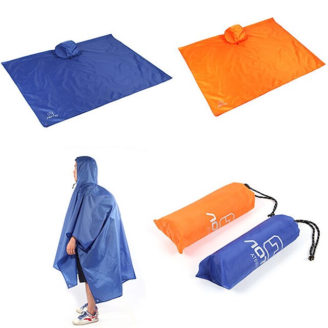 AOTU Hiking Raincoat / Tent Tarps / Hammock Rain Fly Outdoor 3 In 1 / Waterproof / Windproof Polyester PU3000mm 217*143 cm Camping / Hiking / Hunting / Climbing Spring / Summer