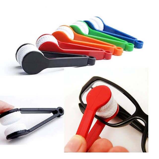  6pcs/lot Mini Microfibre Glasses Cleaner Microfibre Spectacles Sunglasses Eyeglass Cleaner Clean Wipe Tools