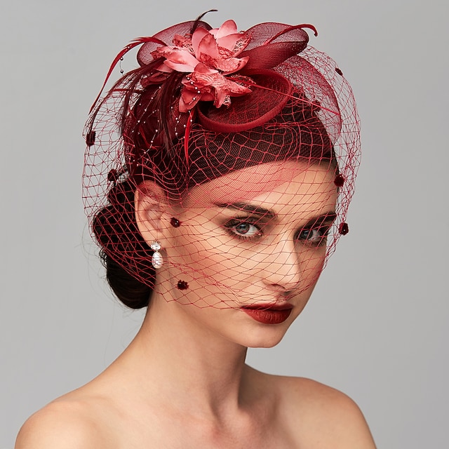 BlairNadeauBridal Emerald Green Fascinator, Feather Hairpiece, High Tea Headpiece, Wedding Birdcage Veil, Black Cocktail Hat, Ivory Bridal Hat, Katharine