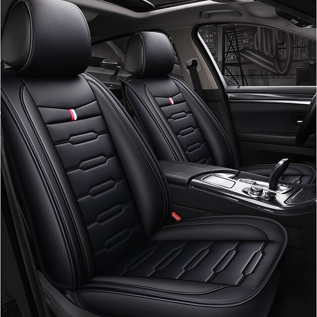  ODEER Car Seat Covers Seat Covers Black Textile / leatherette Common For universal All years All Models