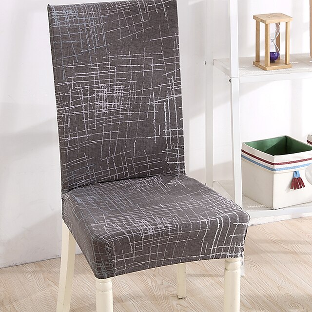 Stuhlbezug Esszimmerstuhl Schonbezug Super Fit Stretch abnehmbar