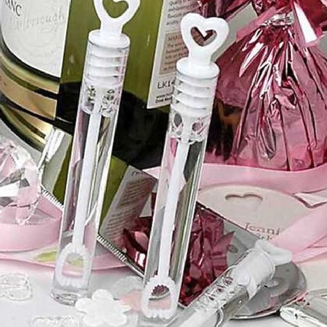  3pcs Wedding Bubble Bottles Love Heart Design Soap Water Fashion Gift