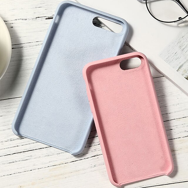  Phone Case For Apple Back Cover Silicone iPhone SE 3 iPhone 13 Pro Max Mini iPhone 12 11 Pro Max XR X/XS iPhone 8/7 Plus Shockproof Solid Color Soft Silicone