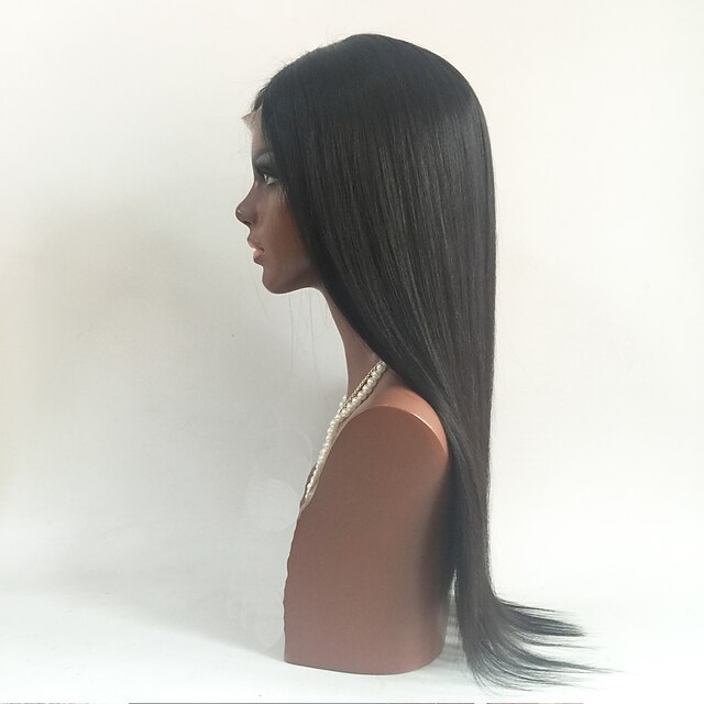 Beauty & Hair Wigs & Hair Pieces | Remy Human Hair Full Lace Wig Layered Haircut Kardashian Brazilian Hair Silky Straight Black 