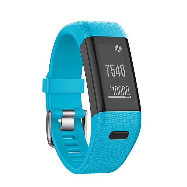  Παρακολουθήστε το συγκρότημα για Γκάρμιν vivosmart HR+ / Approach X10 / X40 σιλικόνη Αντικατάσταση Λουρί Ελαστικό Ρυθμιζόμενο Αναπνέει Αθλητικό Μπρασελέ Περικάρπιο