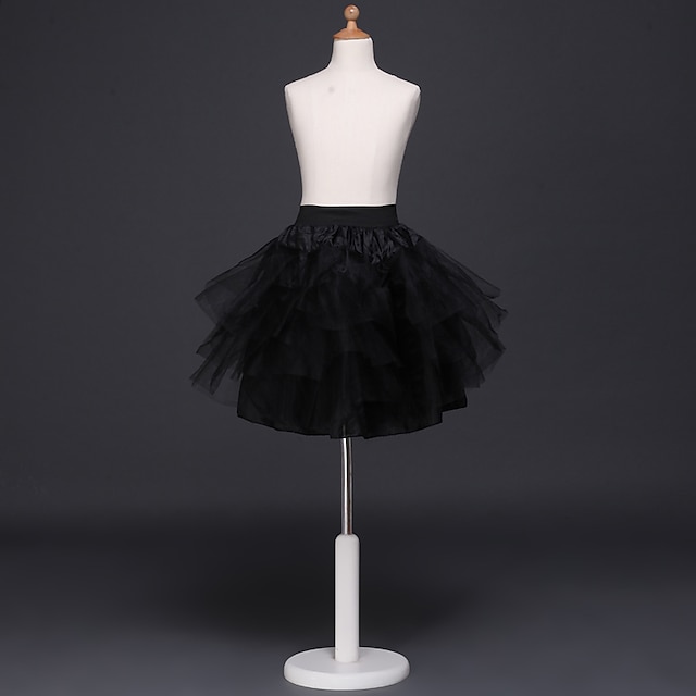  Black Swan Petticoat Hoop Skirt Tutu Under Skirt 1950s White Black / Crinoline