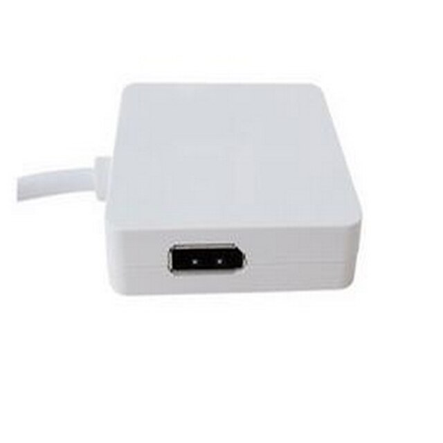  square mini dp Thunderbolt na dvi vga hdmi HDTV adaptér 3 v 1 pro Apple MacBook Air profesionální iMac