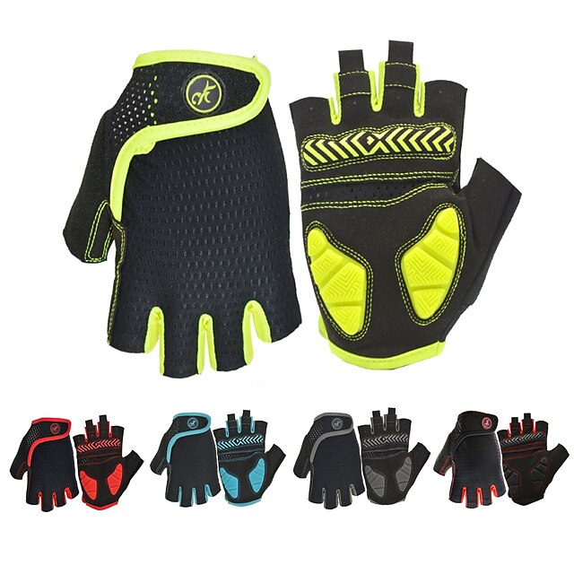 Bike Gloves Cycling Gloves Mountain Bike Gloves Fingerless Gloves Half ...
