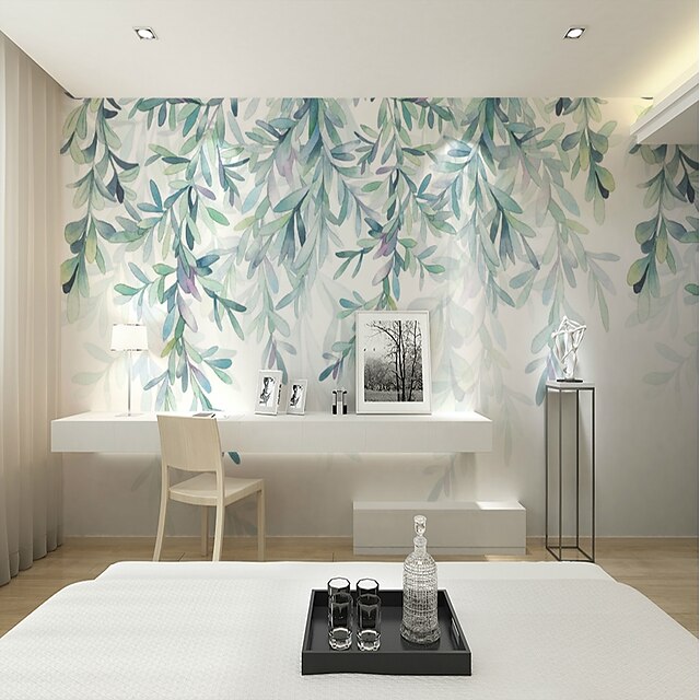  Wallpaper / Mural Canvas Wall Covering - Adhesive required Floral / Botanical / 3D
