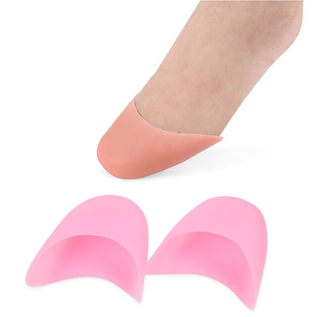  1 Pair Relieves Stress Insole & Inserts Gel Forefoot Spring Unisex White / Pink / Nude