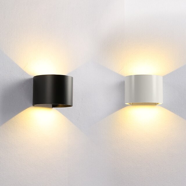  Mini Style LED / Modern Contemporary Wall Lamps & Sconces Bedroom / Bathroom Metal Wall Light IP54 85-265V 6 W / LED Integrated
