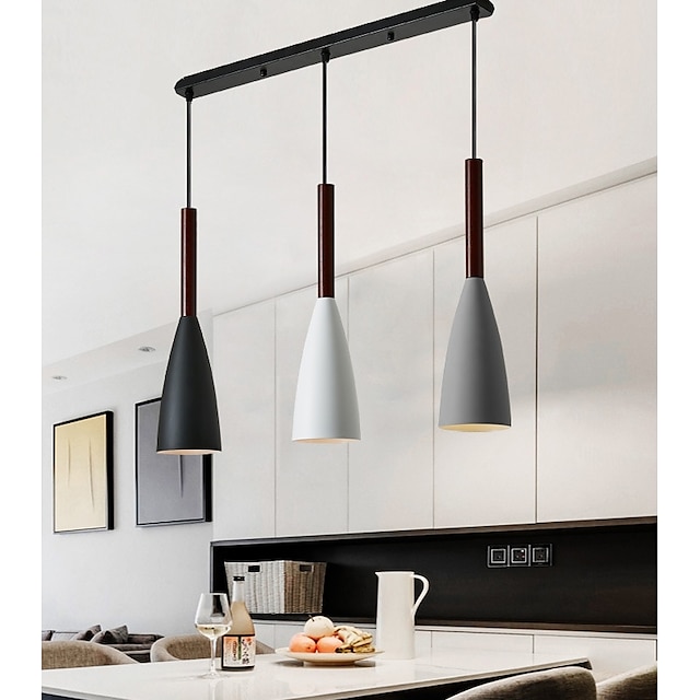 Lights & Lighting Pendant Lights | LED Pendant Light 3-Light 57 cm Creative Pendant Light Metal Novelty Painted Finishes Contemp