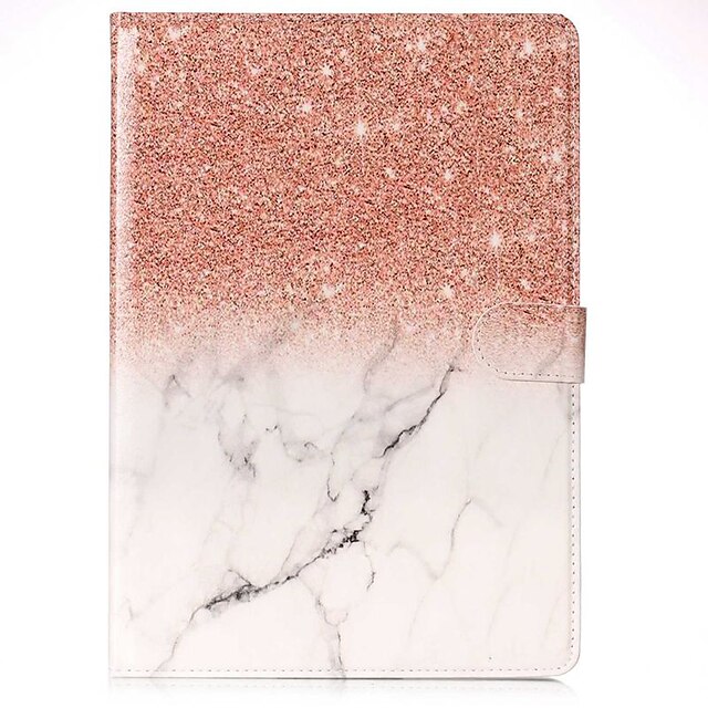  Case For Apple iPad Air / iPad 4/3/2 / iPad Mini 3/2/1 Card Holder / with Stand / Flip Full Body Cases Marble Hard PU Leather