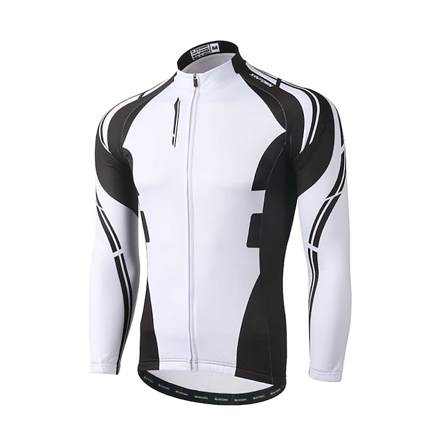 21Grams Men's Cycling Jersey with Bib Tights Long Sleeve Mountain Bike