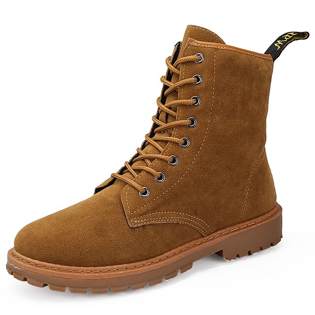 light tan combat boots