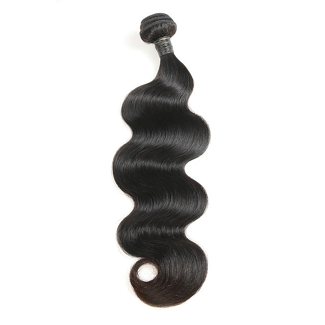  1 Bündel Haarwebereien Peruanisches Haar Große Wellen Haarverlängerungen Echthaar Echthaar Haarverlängerungen 10-26 Zoll Weich Beste Qualität Neuankömmling