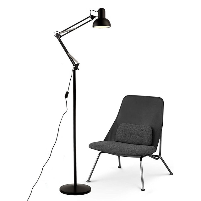  Floor Lamp Swing Arm / Adjustable Metallic / Contemporary For Bedroom / Office Metal 85-265V