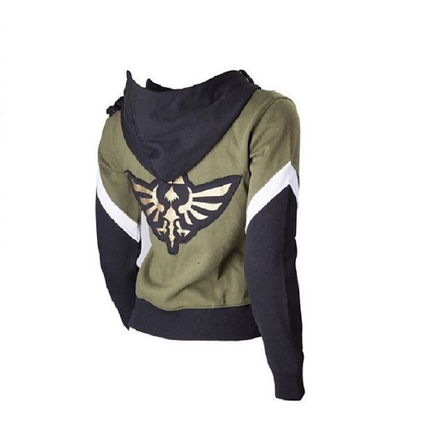  Inspired by The Legend of Zelda Link Hoodie Polyester Patchwork Hoodie For Unisex