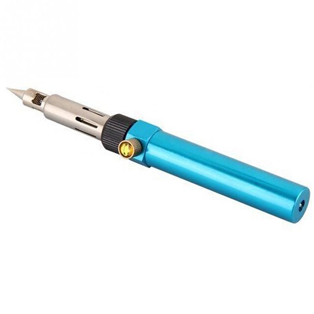  Gas Blow Torch Soldering Solder Iron Gun Refillable Butane Cordless Welding Pen Burner 7ml