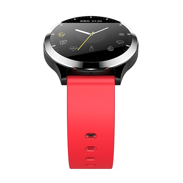  KUPENG B67S Uniszex Intelligens Watch Android iOS Bluetooth Sportok Vízálló Szívritmus monitorizálás Vérnyomásmérés Érintőképernyő Lépésszámláló Hívás emlékeztető Testmozgásfigyelő Alvás nyomkövet