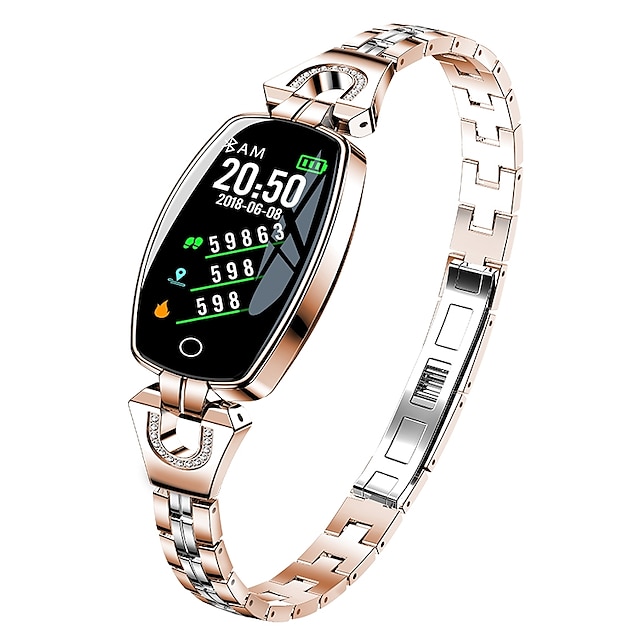  KUPENG H8 Men Women Smart Bracelet Smartwatch Android iOS Bluetooth Waterproof Touch Screen Heart Rate Monitor Blood Pressure Measurement Sports Pedometer Call Reminder Sleep Tracker Sedentary