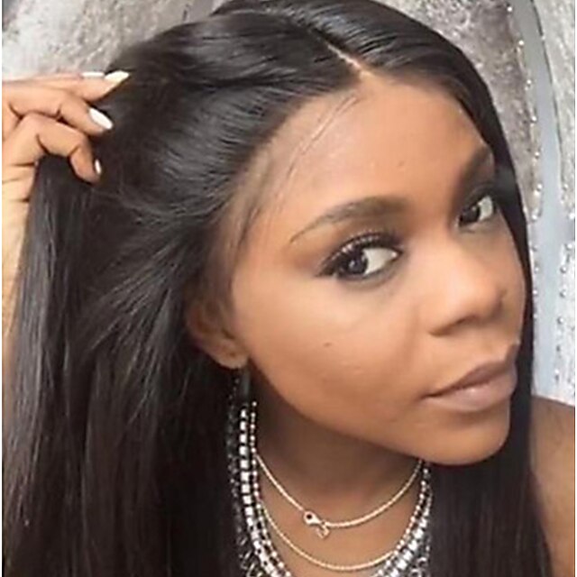  Remy Human Hair 13x6 Closure Lace Front Wig Deep Parting Kardashian style Brazilian Hair Straight Natural Wig 150% 250% Density 10-24 inch with Baby Hair Natural Hairline Pre-Plucked Bleached Knots