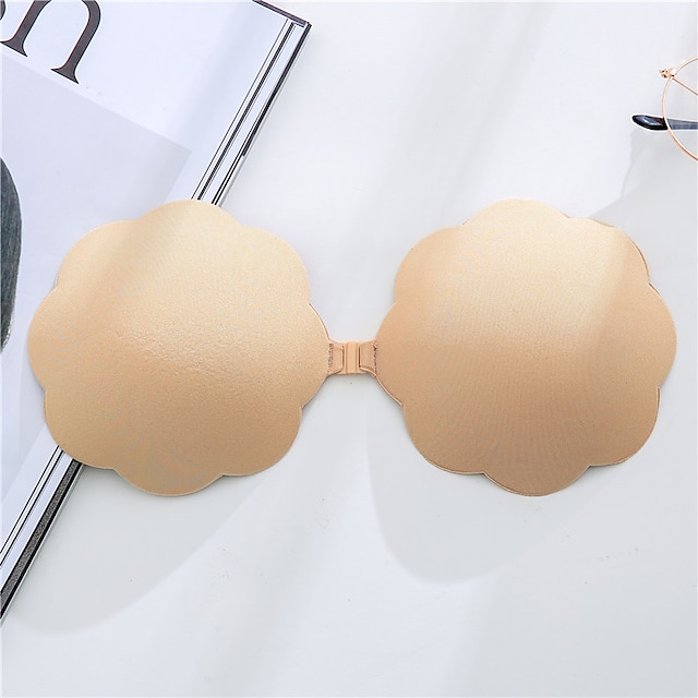  Women's Normal Sexy 5/8 cup Bra Adhesive Bra - Solid Colored