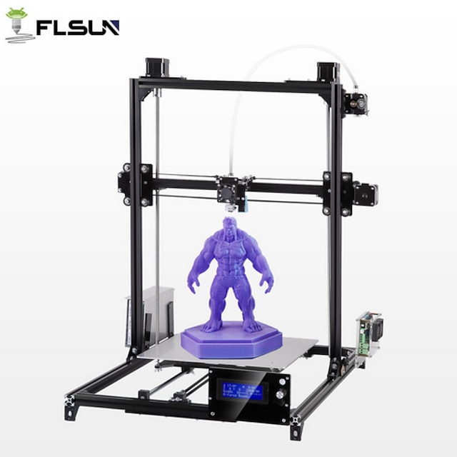  FLSUN C1-i3 3d nyomtató 300*300*420 0.4 mm DIY