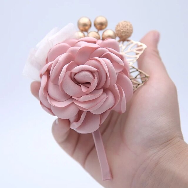  Women's Brooches Mismatched Brooch Jewelry Wine Light Pink For Wedding Ceremony