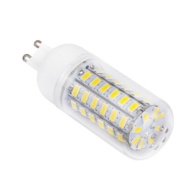  ywxlight® g9 5730smd 60led bianco caldo bianco freddo led lampadina luce led corn lampadina luce lampadario illuminazione ac 85-265 v