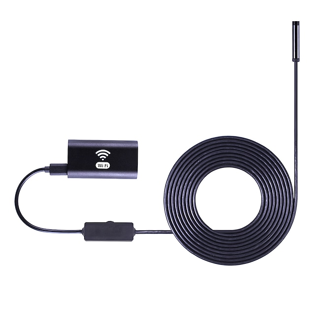  Wifi Endoscope Camera 8MM Lens 3.5M Hard Wire Waterproof Inspection Borescope Endoskop for IOS Android Snake Endoscopic