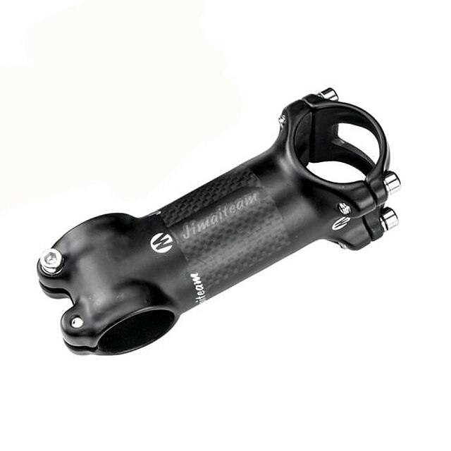  31.8 mm Bike Stem 6 degree 90 mm Carbon Fiber Lightweight High Strength Easy to Install for Cycling Bicycle 3K Matt