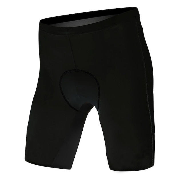  ILPALADINO Men's Cycling Padded Shorts Bike Shorts Pants Bottoms Quick Dry Sports Lycra Black Clothing Apparel Bike Wear