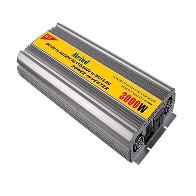  meind® invertor de putere 3000W cu încărcător 12V DC la 220V Convertor ac m3000cd invertoare auto de alimentare