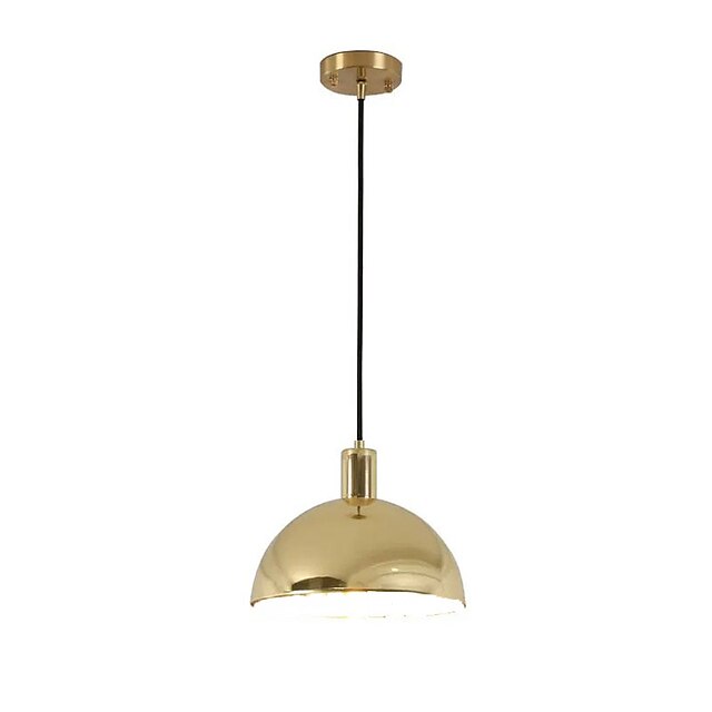 Lights & Lighting Pendant Lights | 1-Light 30 cm Pendant Light Metal Brass Modern 110-120V / 220-240V - BR34743