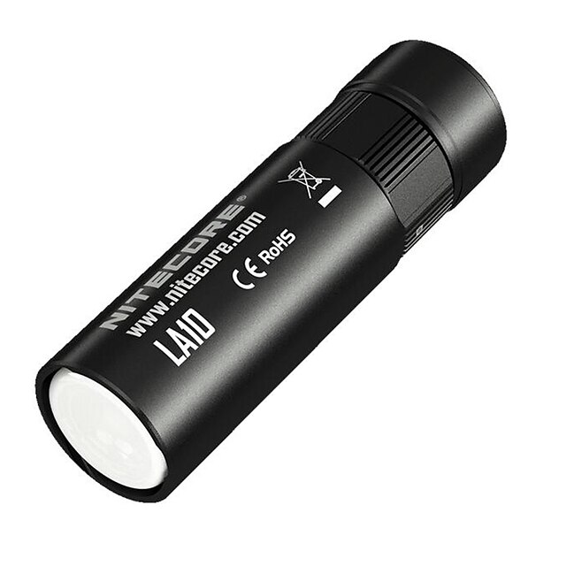  Nitecore LED Lommelygter 135 lm LED emittere Manual lys tilstand Mini Stil Flerskjerms Vannavstøtende Mulighet for demping Camping / Vandring / Grotte Udforskning / Aluminiumslegering / IPX-6