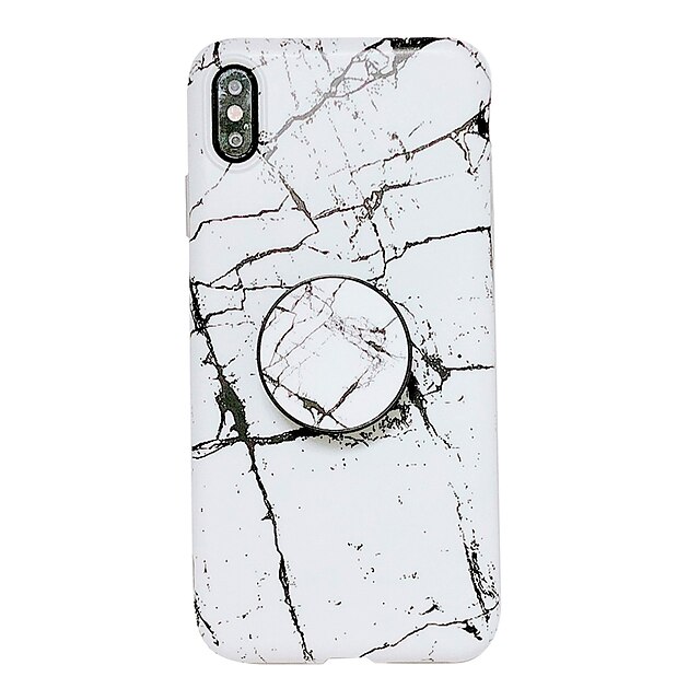  Phone Case For Apple Back Cover iPhone 11 Pro Max SE 2020 X XR XS Max 8 7 6 with Stand IMD Marble Soft TPU