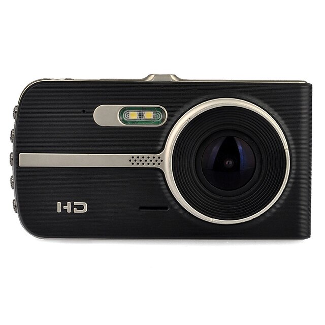  H83 1080P / Full HD 1920 x 1080 Rejestrator samochodowy 120 stopni / 140 stopni Szeroki kąt 12.0MP CMOS 4 in IPS Dash Cam z Night Vision / Czujnik przyspieszenia / Tryb parkingowy 1 dioda LED / WDR