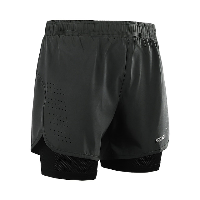 Aliexpress.com : Buy Mens train shorts 2 in 1 compression running shorts with spandex boxer 