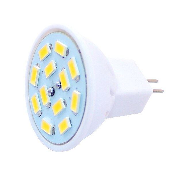  6pcs 1.5 W LED-spotpærer 450 lm G4 MR11 MR11 12 LED perler SMD 5730 Dekorativ Varm hvit Kjølig hvit 12-24 V