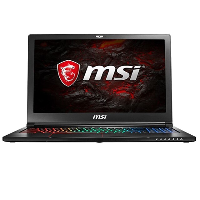  MSI GS63 7RE-009CN 15.6 inch IPS Intel i7 i7 7700HQ 8GB 1TB / 128GB SSD GTX1050Ti 4 GB Windows10 Laptop Notebook