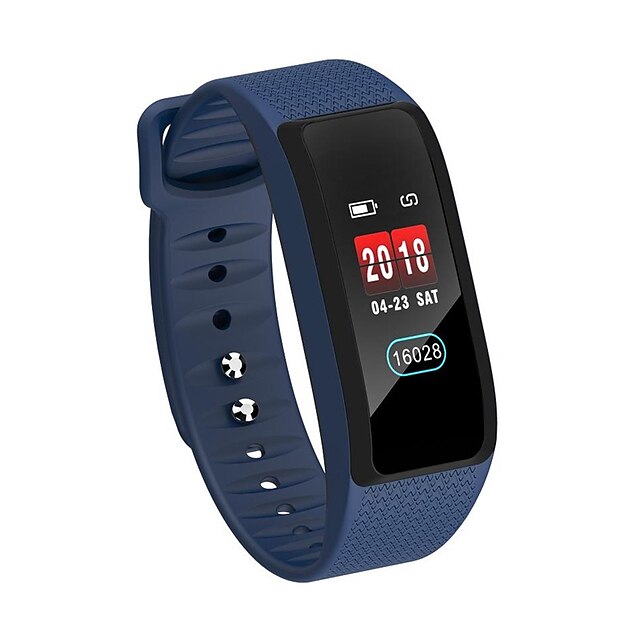  KUPENG B61 Men Women Smart Bracelet Smartwatch Android iOS Bluetooth Waterproof Touch Screen GPS Heart Rate Monitor Blood Pressure Measurement Pedometer Call Reminder Activity Tracker Sleep Tracker
