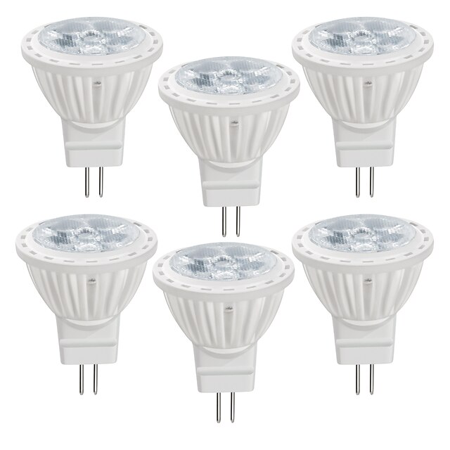  6pcs 5 W LED Spotlight 350 lm MR11 MR11 5 LED Beads SMD 2835 New Design Warm White Cold White 220 V