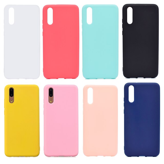  Case Kompatibilitás Huawei Huawei Nova 3i / Huawei P20 / Huawei P20 Pro Jeges Fekete tok Egyszínű Puha TPU / P10 Lite / P10