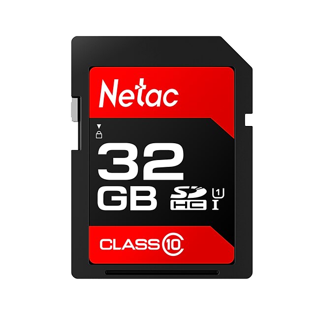  Carte mémoire Netac 32 Go UHS-I U1 Class10 P600 SDHC pour ordinateur portable