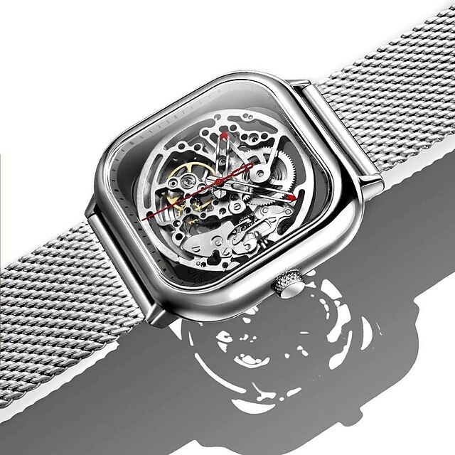  Original XIAOMI Automatic Mechanical Watch CIGA Design Hollowed-out Stainless Steel Mechanical Watch