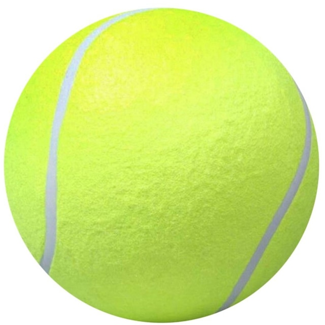  24 см собака теннисный мяч гигантская игрушка для домашних животных теннисный мяч жевательная игрушка подпись мега джамбо детская игрушка мяч