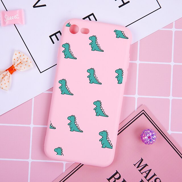  Phone Case For Apple Back Cover iPhone XR iPhone XS iPhone XS Max iPhone X iPhone 8 Plus iPhone 8 iPhone 7 Plus iPhone 7 iPhone 6s Plus iPhone 6s Pattern Cartoon Animal Soft TPU