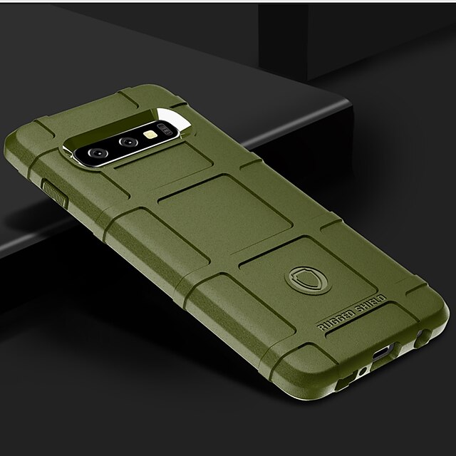  Case For Samsung Galaxy S9 / S9 Plus / S8 Plus Shockproof Back Cover Solid Colored Soft Silicone