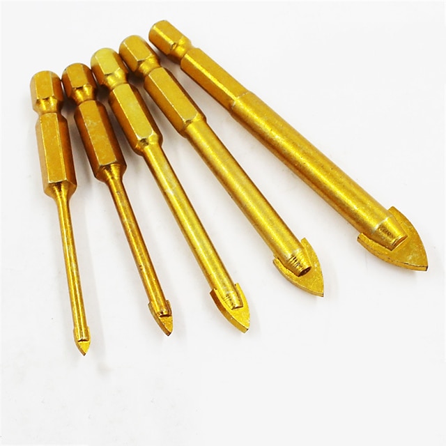  5 pcs drill Convenient Easy assembly Hexagon Head Factory OEM 5PC Fit for Electric Drills Fit for other power tools
